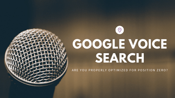 optimize for google voice search banner